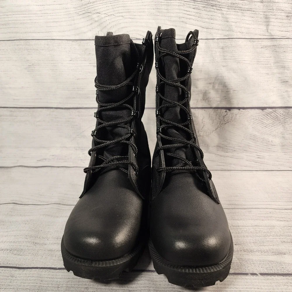 Belleville BV903PR Size 5R Black Leather Tactical Combat Boots